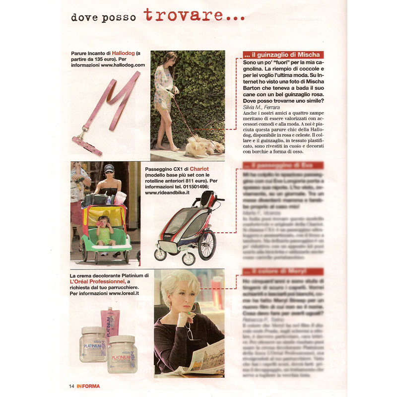 Donna Moderna (Agosto 2006) - Articolo