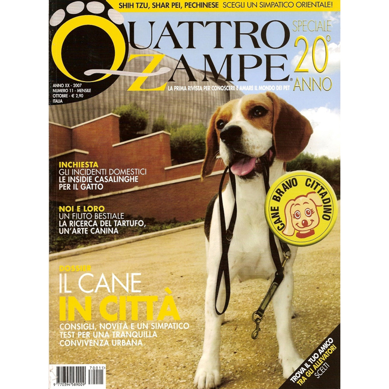 Quattro Zampe (Ottobre 2007) - Locandina