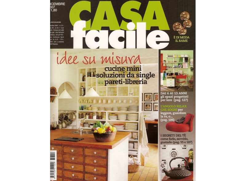 Casa Facile (Dicembre 2007) - Copertina