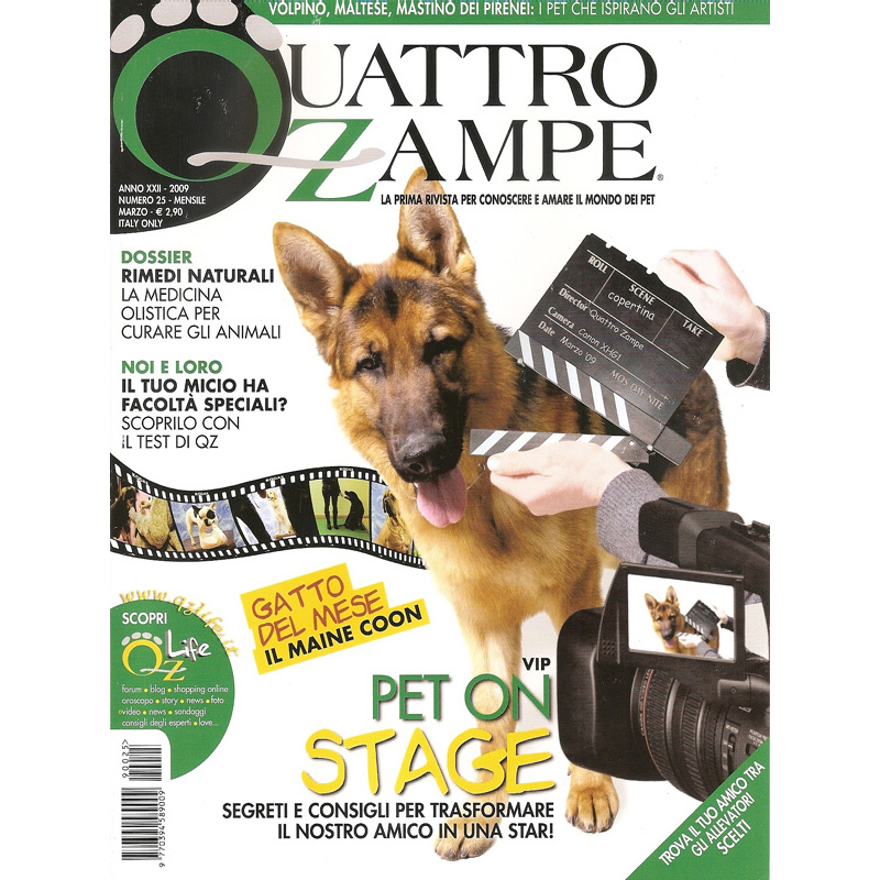 Quattro Zampe (Marzo 2009) - Copertina